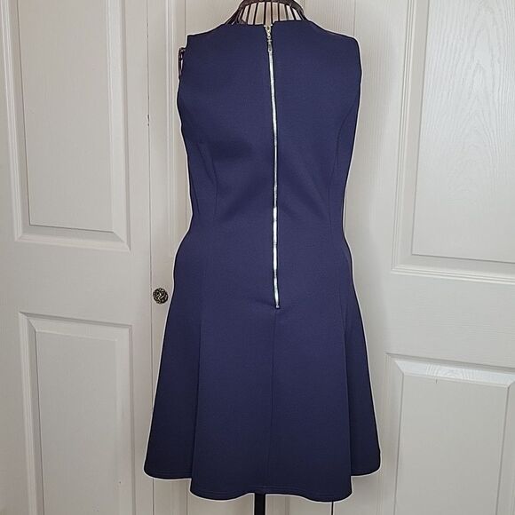 JADE MELODY TAN Navy Blue Dress Size Small - Picture 4 of 7